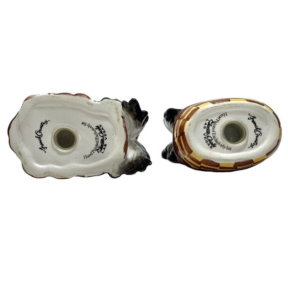 Vintage 1990s French Country Monte Carlo Las Vegas Split Tail Hen Rooster Shaker - Picture 7 of 13